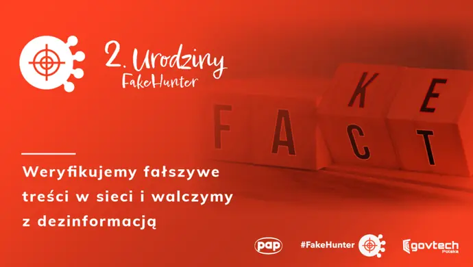 Drugie urodziny FakeHunter i blisko 2 tysiące zweryfikowanych fake newsów