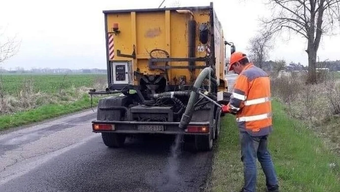 Porządki na drogach powiatowych