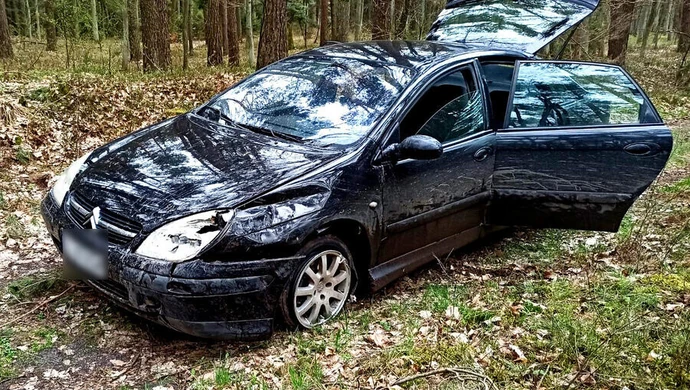 Sceny niczym z serialu. Policyjny pościg za złodziejem