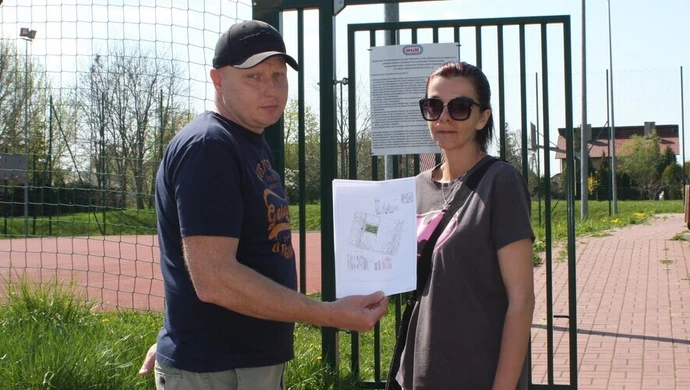 Tu na razie jest ściernisko, a… miał być pumptrack