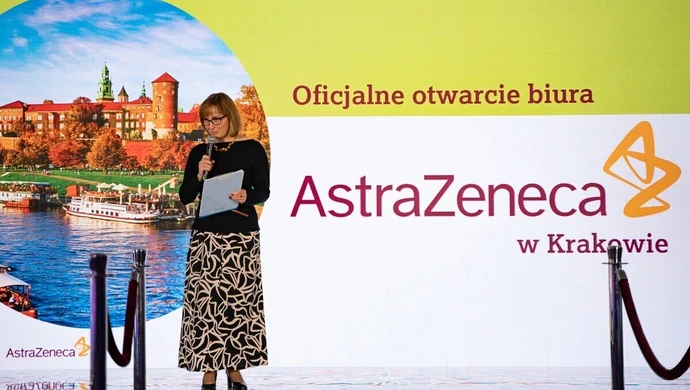 Nowe biuro AstraZeneca w Krakowie poprowadzi operacje na skalę światową