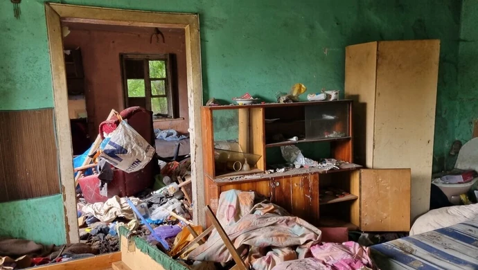 "Tu się nie da żyć"! - krajobraz po pożarze [ZDJĘCIA]