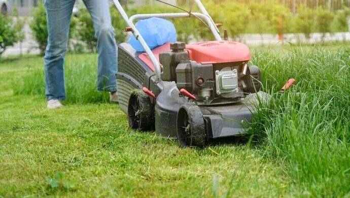 Kto zgubił kosiarkę spalinową?