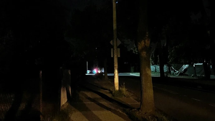 Egipskie ciemności na ulicach Piotrkowa