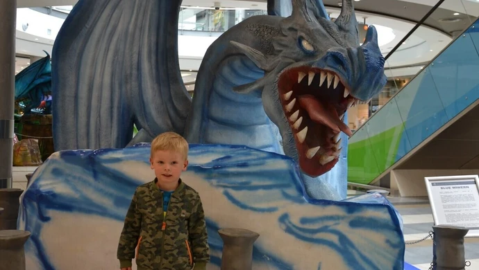 Świat smoków w Focus Mall w Piotrkowie