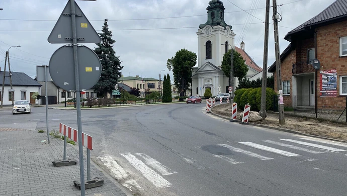 Utrudnienia na głównej ulicy miasta