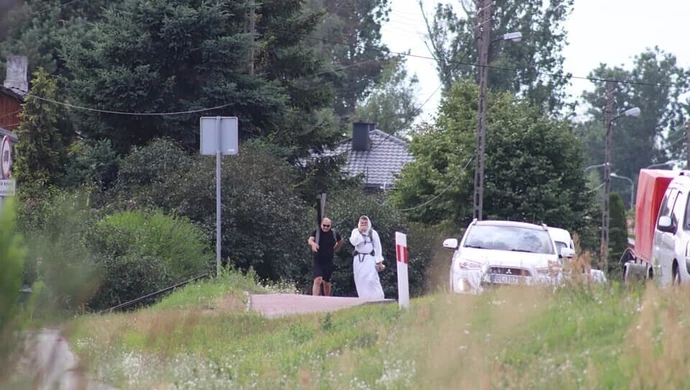 Niecodzienny pielgrzym przeszedł przez nasz region