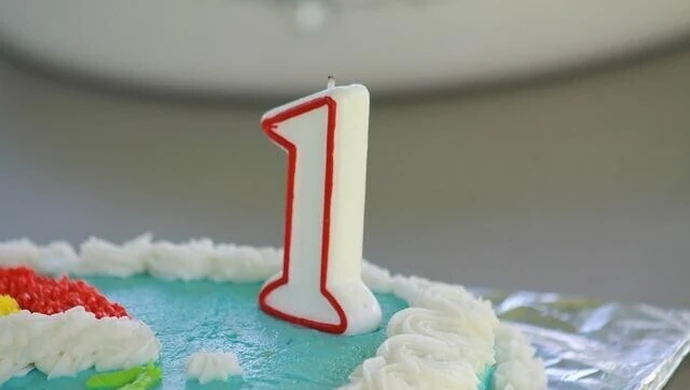 Dekoracje na pierwsze urodziny ze sklepu Moje Party