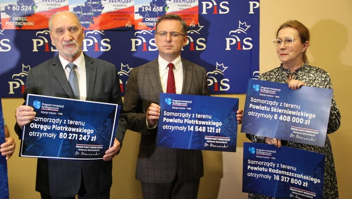 Miliony dla gmin powiatu piotrkowskiego