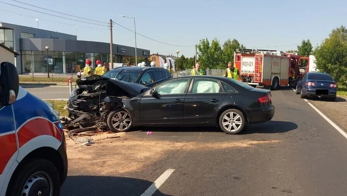 Niebezpieczna prędkość przyczyną wypadku