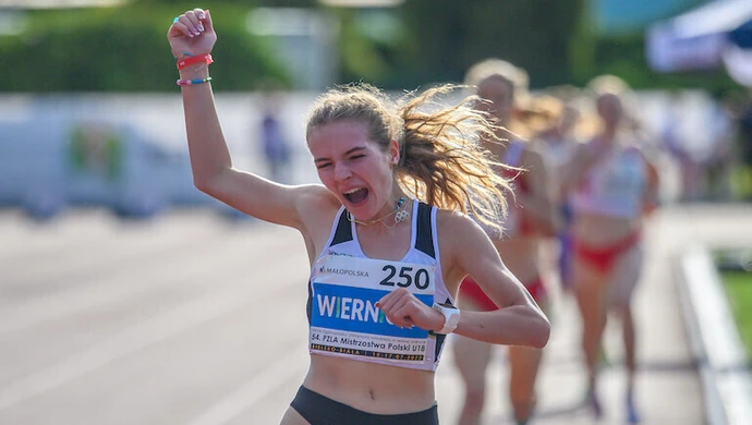 Lekkoatletyczny diament z Piotrkowa. Zuzia Wiernicka szlifuje swój wielki talent