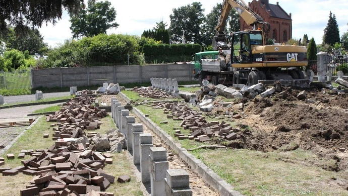 Trwa remont cmentarza wojennego