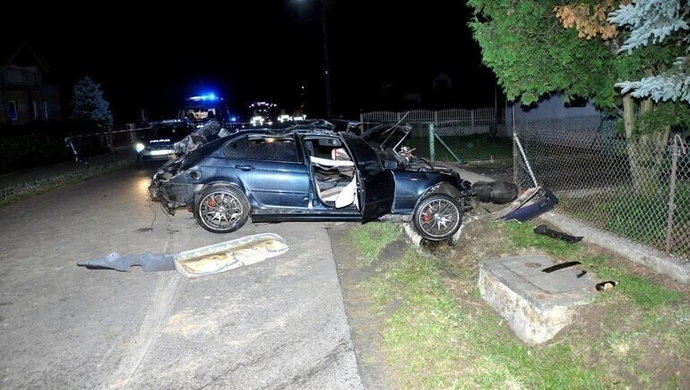 Tragedia na drodze w Czarnocinie