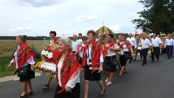 Święto plonów w gminie Aleksandrów [ZDJĘCIA]