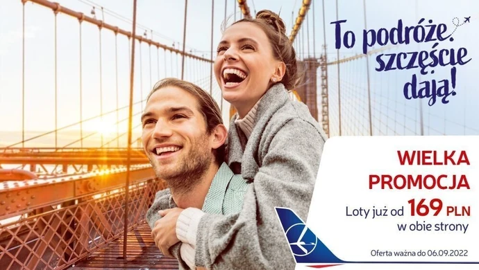 Promocja LOT: od 24 sierpnia dziesiątki kierunków w atrakcyjnych cenach