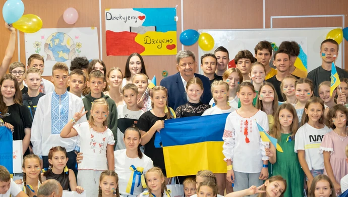 Dzień Niepodległości z ukraińskimi dziećmi