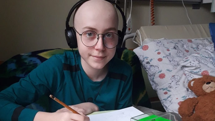 Wyślij "serduszko" dla Patryka. Pomagamy wygrać życie!