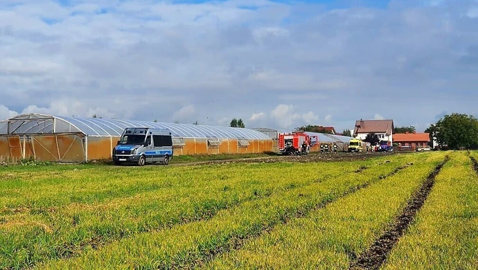 Śmierć spadochroniarza pod Piotrkowem. Drugi w stanie ciężkim