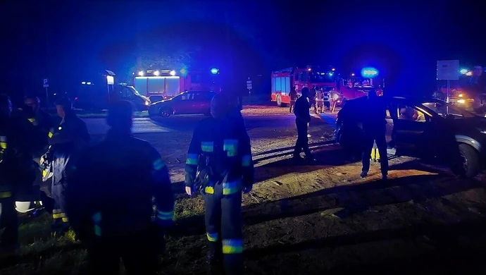 Mężczyzna zaginął w lesie. Szukali go m.in. strażacy i policjanci