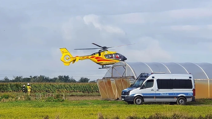 Pilnie potrzebna krew dla poszkodowanego w wypadku spadochroniarza!