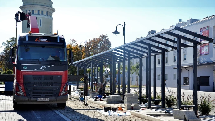 Wiaty już są. Kiedy otwarcie PCP?