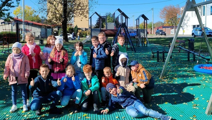 Plac zabaw już cieszy najmłodszych