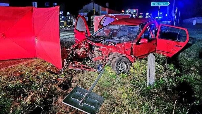 Dwie osoby zginęły na drogach w Łódzkiem