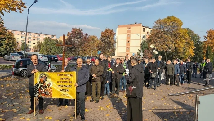 Męski Różaniec znów w Piotrkowie