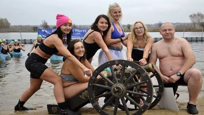 Wierzejskie Morsy rozpoczęły sezon [zdjęcia]