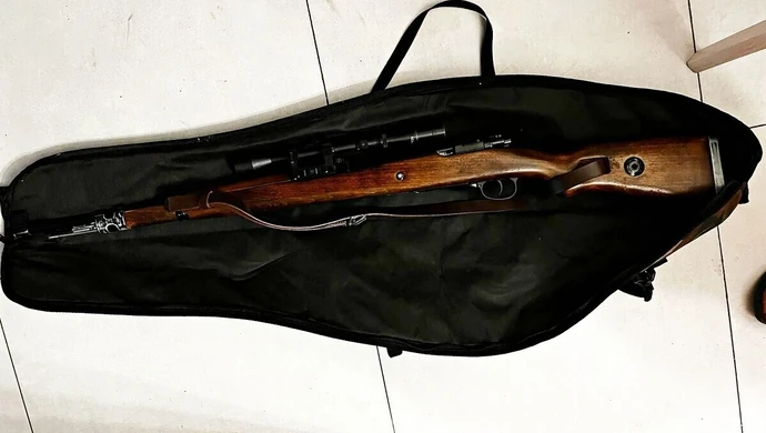 Ukradł Mausera z działki