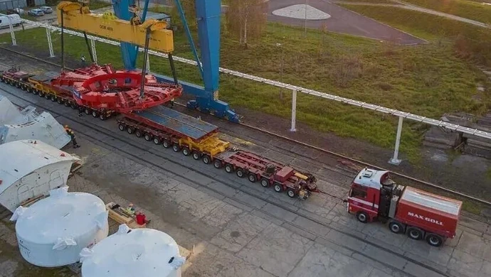 Kolos  zablokuje ruch