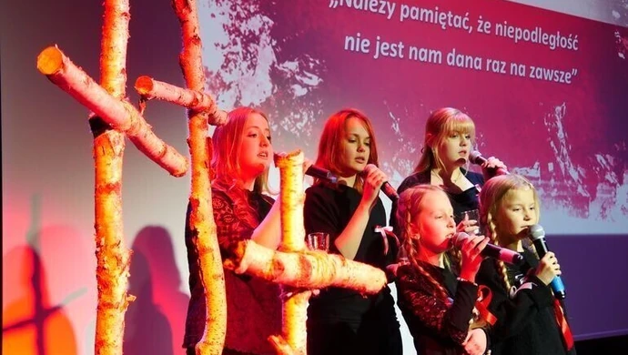 Widowisko patriotyczne w Sulejowie