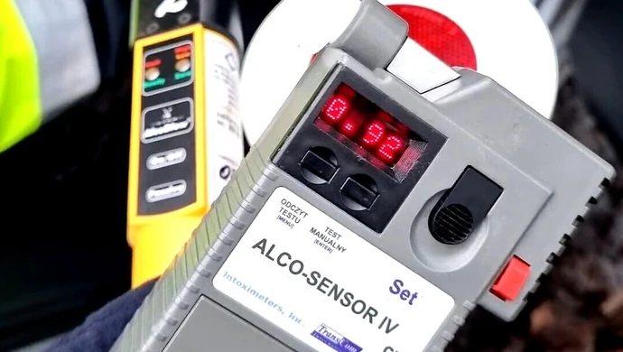 Jechał tirem przez Piotrków z 2 promilami