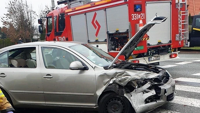 Wypadek na skrzyżowaniu Słowackiego i Concordii. Poszkodowane dziecko (AKTUALIZACJA)