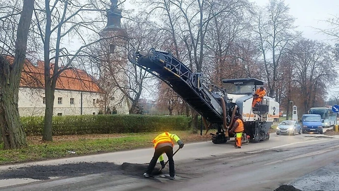 Inwestycje drogowe w Gminie Sulejów na finiszu