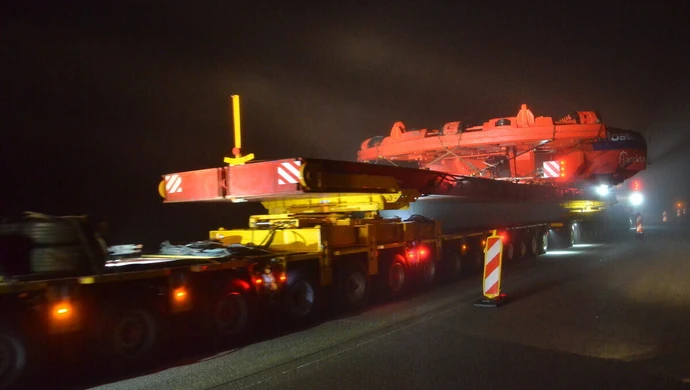 Kolejny wielki transport spowoduje utrudnienia