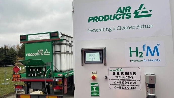 Air Products dostawcą wodoru i infrastruktury tankowania podczas demonstracji pierwszej lokomotywy manewrowej o napędzie wodorowym