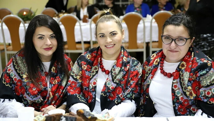 Wigilijne spotkanie Kół Gospodyń Wiejskich w Kacprowie [ZDJĘCIA]