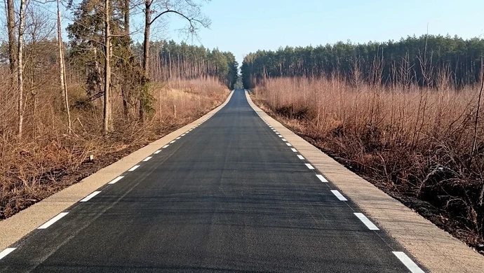 Wyremontowali 1,5 km drogi