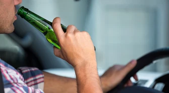 Pijany zatrzymany po pościgu