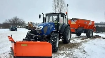 Nowy sprzęt do odśnieżania