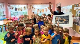 Przedszkolaki poznawały ptasie zwyczaje