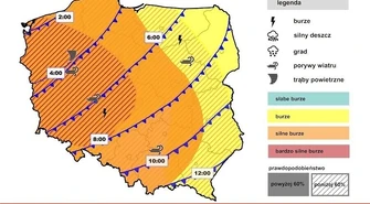 Znów silnie powieje