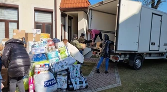 Piotrkowska cerkiew wysłała dary na Ukrainę