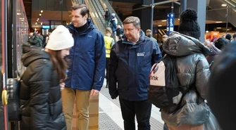 Pociąg z uchodźcami przyjechał do województwa łódzkiego  