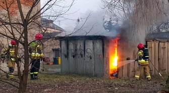 Pożar na Starówce