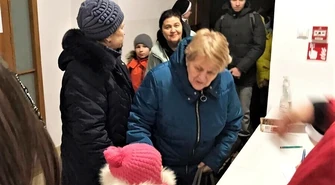 Rodziny zastępcze z Ukrainy zatrzymały się "u Panien"