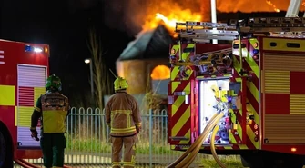 Kobieta zginęła w pożarze domu