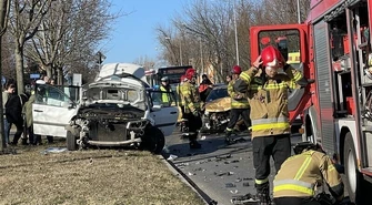 Groźny wypadek na Kostromskiej