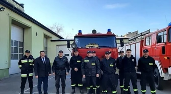 Z OSP Krzyżanów na Ukrainę